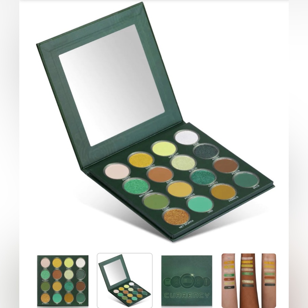 Brand New!! Lurella Cosmetics Currency Eyeshadow Palette 16 Colors Money GIFT